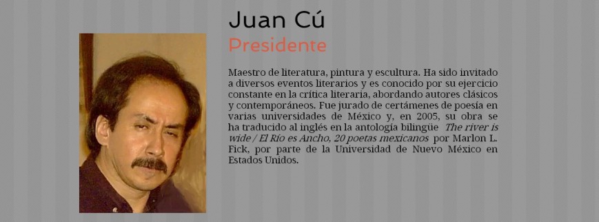 Juan Cú 2 Conseo Nacional de Escritores Independientes (CNEI)